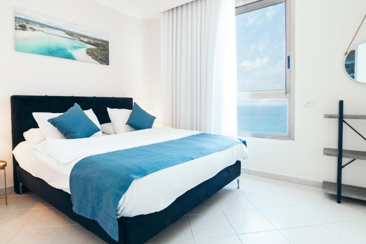 Almog Beach Apt Hotel מלון דירות אלמוג ביץ' حيفا المظهر الخارجي الصورة