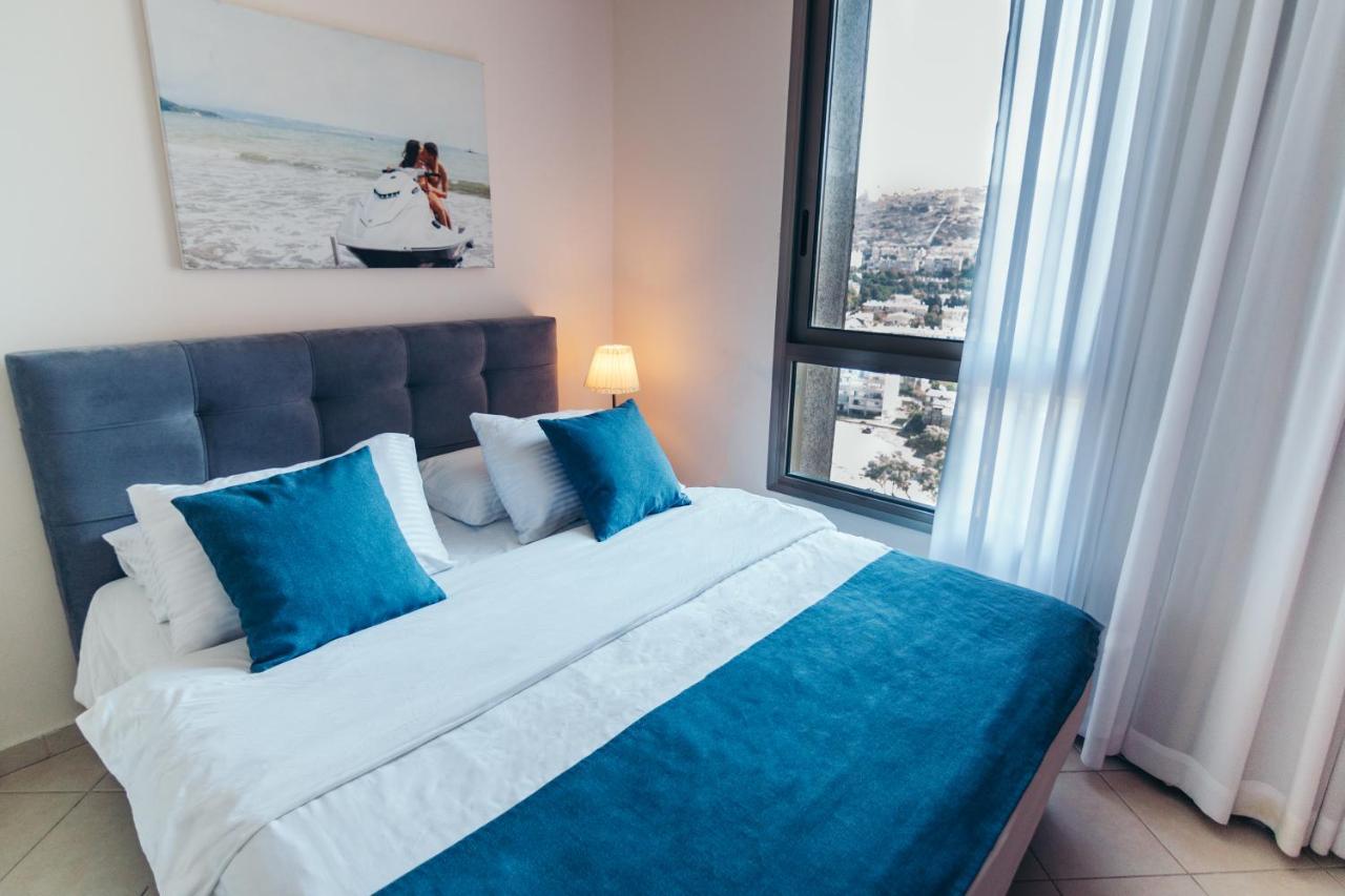 Almog Beach Apt Hotel מלון דירות אלמוג ביץ' حيفا المظهر الخارجي الصورة